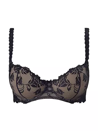 AUBADE | BH mit Bügel  Halfcup SOFTESSENCE schwarz | 